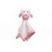 Pearhead Играчка кърпичка Owl pink