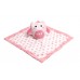 Pearhead Играчка кърпичка Owl pink