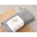 Noppies Бебешко одеяло 75х100см - Grey and white Melange