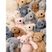 Widdop Softies Плюшена играчка сиво зайче в кутия 35см - Theo