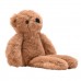 Widdop Softies Плюшена играчка тъмно кафяво мече в кутия 35см - Hampton