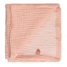 Bebe-Jou Памучна муселинова пелена 100х75см - Pure Cotton Pink