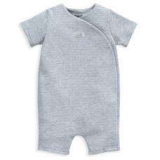 Mamas & Papas Гащеризон с къс ръкав Stripe