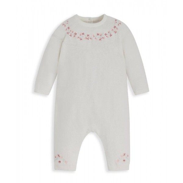 Mamas & Papas Плетен гащеризон Embroidered Mamas & Papas Плетен гащеризон Embroidered