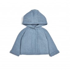 Mamas & Papas Жилетка с качулка BLUE