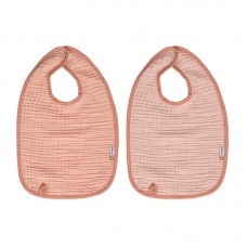 Bebe-Jou Муселинови лигавници комплект 2 броя -  Pure Cotton Pink