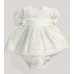 Mamas & Papas Комплект дантелена рокля и кюлоти Welcome To The World