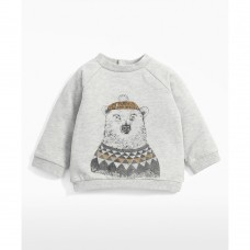 Mamas & Papas Блуза с дълъг ръкав Bear