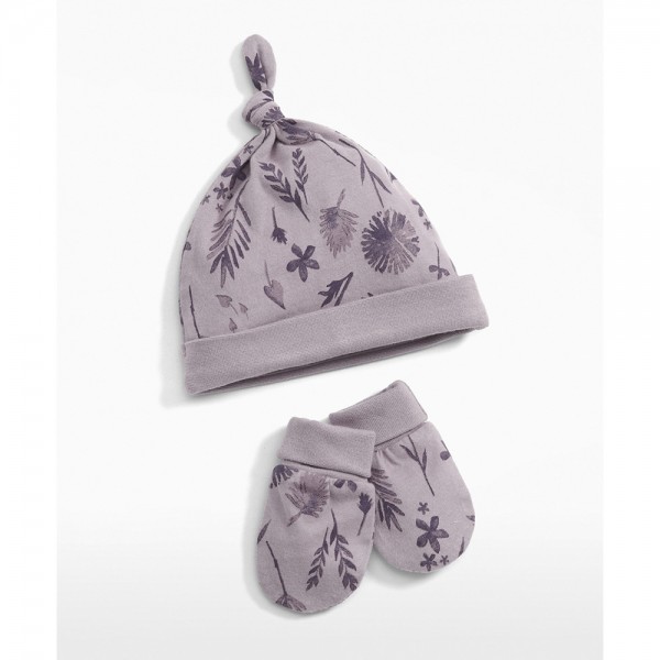 Mamas & Papas Шапка с ръкавички FLORAL Mamas & Papas Шапка с ръкавички FLORAL