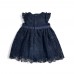 Mamas & Papas Рокля с къс ръкав NAVY LACE